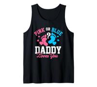 papà Rosa o Blu Ti AMA - Il Genere Rivela Che papà Lo è Canotta