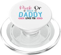 Papà rosa o blu ti ama Rivela il sesso del padre PopSockets PopGrip per MagSafe