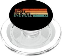 Papà scherzi sono come il rotolo degli occhi divertente padre PopSockets PopGrip per MagSafe