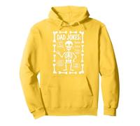 papà Scherzo: Skeleton Edition Ho Trovato Questo Humerus Funny Bones Felpa con Cappuccio, Unisex per Adulti, Limone, L
