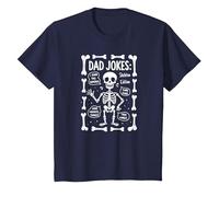 papà Scherzo: Skeleton Edition Ho Trovato Questo Humerus Funny Bones Maglietta, Bambini, Navy, 12 Anni