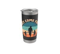 Papà single They Come First Bicchiere termico in acciaio inox doppia parete