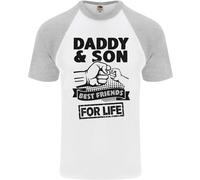 Papà & Son Best Friends Festa Del Papà DA UOMO S/S Baseball T-Shirt
