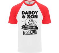 Papà & Son Best Friends Festa Del Papà DA UOMO S/S Baseball T-Shirt
