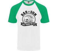 Papà & Son Best Friends For Life DA UOMO S/S Baseball T-Shirt