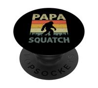 Papa Squatch Bigfoot PapaSquatch Yeti Family Matching PopSockets PopGrip Adesivo