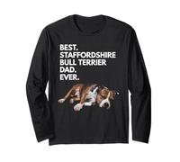 Papà Staffordshire Bull Terrier Maglia a Manica