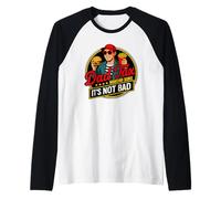 papà Tax Making Sure It's Not Bad Funny Father Maglia con Maniche Raglan
