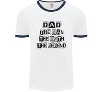 Papà The Man Il Mito The Legend Uomo Ringer
