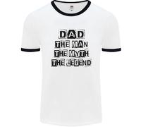 Papà The Man Il Mito The Legend Uomo Ringer