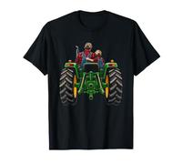 papà Trattore Agricoltore Contadino Ragazzi Farmer Maglietta