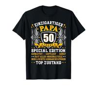papà Unico 50 ° Compleanno 50 Anni Padre 50 Giorno d'Onore Maglietta