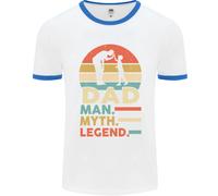 Papà Uomo Mito Leggenda Divertente Festa Del Ringer