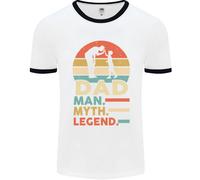 Papà Uomo Mito Leggenda Divertente Festa Del Ringer