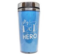 Papà Viaggio Mug Acciaio Inox Cover di Plastica Padre Giorno 450ml Scelta Design