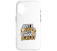 Papà Vita Con Un Cappuccio Playlist Custodia per iPhone 16