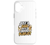Papà Vita Con Un Cappuccio Playlist Custodia per iPhone 16 Plus