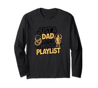 papà Vita con Un Cappuccio Playlist Maglia a Manica