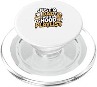 Papà Vita Con Un Cappuccio Playlist PopSockets PopGrip per MagSafe