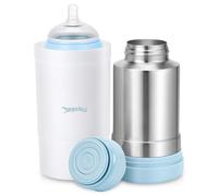 Papablic Scaldabiberon portatile da viaggio Plus con grande capacità, 18oz