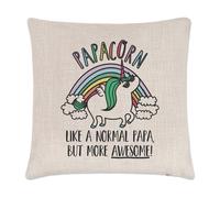 Papacorn Unicorno Like A Normale Papa Bellissimo Copricuscino Cuscino Dad Papà