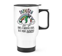 Papacorn Unicorno Like A Normale Papa Bellissimo Viaggio Tazza Manico Dad Papà