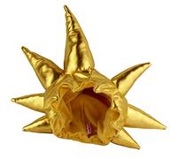 papapanda Cappello di Peluche Parrucca Oro per Goku drago costume Accessorio Carnival per bambini adulti (S/M (3-5 anni))