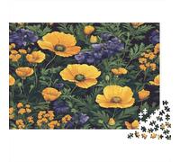 Papaparo giallo Rompicapo 1000 Pezzi In Stampa Ad Alta Definizione, Un Set Di Puzzle A Rompicapo Per Disintossicazione Digitale, Ideale Per Tempo Libero, Serata Giochi 38x26cm/1
