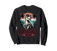 Papasaurus Rex Dad Grandpa Dino Machanic T-Rex Fathers Day Felpa
