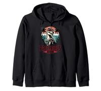 Papasaurus Rex Dad Grandpa Dino Machanic T-Rex Fathers Day Felpa con Cappuccio