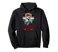 Papasaurus Rex Dad Grandpa Dino Machanic T-Rex Fathers Day Felpa con Cappuccio