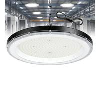 papasbox 800W LED lampada da soffitto per officina 6500K bianco freddo faretto da soffitto 80000lm | IP65 impermeabile UFO illuminazione per capannoni faretto lampada industriale