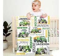 papasgix Coperta Neonati Personalizzata,Morbido e Soffice Coperte con Nome Personalizzato per Culla Asilo,Personalizzati Idea Regalo Bebè Bambini Ragazzino Ragazzina