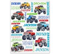 papasgix Coperta Neonati Personalizzata,Morbido e Soffice Coperte con Nome Personalizzato per Culla Asilo,Personalizzati Idea Regalo Bebè Bambini Ragazzino Ragazzina(Moto,90x120cm)