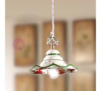 PAPAVERI Mini Sospensione Ceramica d. 18 Rustica Country