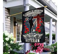Papavero Australiano Per I Veterani Del Giorno Della Memoria Bandiere All'Aperto Durevole Bandiera Da Giardino Vintage Bandiera Da Cortile Decorazione Per Giardino Cortile Interni M