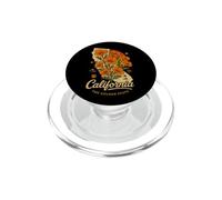Papavero californiano vintage The Golden State Retro PopSockets PopGrip per MagSafe