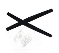 PapaViva Kit di gomma di ricambio per Oakley Square Wire 2.0, Nero , Taglia unica