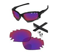 PapaViva - Kit di ricambio e gomma per Oakley Racing Jacket/Jawbone ventilato, Indigo Road - Non polarizzato,