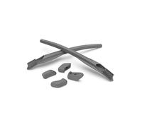 PapaViva Kit di ricambio in gomma naselli e cuscinetti auricolari per occhiali da sole Oakley Flak 2.0 OO9295/Flak 2.0 XL OO9188, grigio