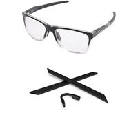 PapaViva Kit di ricambio in gomma per naso e gommini per Oakley Activate OX8173/Activate AF OX8169F, colore: nero