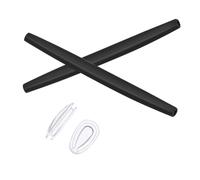 PapaViva Kit di ricambio in gomma per naso e gommini per Oakley Wingfold EVS OX5115 / EVR OX5118, Nero , 1 Set