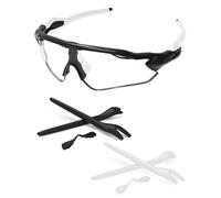 PapaViva Kit di ricambio in gomma per Oakley Radar EV Path/Pitch, bianco e nero., Radar EV Path/Pitch
