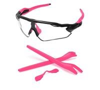 PapaViva Kit di ricambio in gomma per Oakley Radar EV Path/Pitch, Rosa/Rossa., Radar EV Path/Pitch