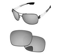 PapaViva Lenti di ricambio compatibili con occhiali da sole Costa Del Mar Cocos, Argento cromato., Cocos