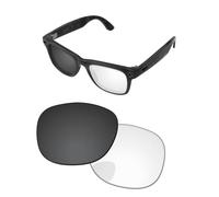 PapaViva Lenti di ricambio compatibili con occhiali da sole Ray-Ban Meta RW4008 da 53 mm, Eclipse Grigio Fotocromatico, RW4008 53mm