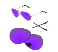 PapaViva Lenti di ricambio compatibili con occhiali da sole Ray-Ban RB3025 da 55 mm
