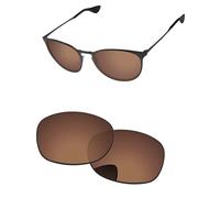 PapaViva Lenti di ricambio compatibili con occhiali da sole Ray-Ban RB3539 da 54 mm, Marrone rame., RB3539 54mm