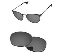 PapaViva Lenti di ricambio compatibili con occhiali da sole Ray-Ban RB3539 da 54 mm, Nero cromato., RB3539 54mm