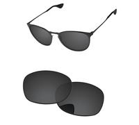 PapaViva Lenti di ricambio compatibili con occhiali da sole Ray-Ban RB3539 da 54 mm, Nero tinta unita., RB3539 54mm